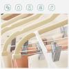 imageSONGMICS 20Pack Pants Hangers 167Inch Long Velvet Hangers with Adjustable Clips HeavyDuty NonSlip Skirt Hangers SpaceSaving for Pants Skirts Coats Dresses Black UCRF012B20Sandy Beige