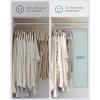 imageSONGMICS 20Pack Pants Hangers 167Inch Long Velvet Hangers with Adjustable Clips HeavyDuty NonSlip Skirt Hangers SpaceSaving for Pants Skirts Coats Dresses Black UCRF012B20Pale Purple