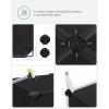 imageSONGMICS Cube Storage Organizer Set of 16 Plastic Cubes Closet Organizers and Storage Room Organization Bedroom Living Room 122 x 484 x 484 Inches Black ULPC44BKBlack