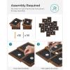 imageSONGMICS 4x6 Collage Picture Frames 12Pack Photo Collage Frame for Wall Decor Glass Front Assembly Required Rustic BrownRustic Brown