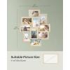 imageSONGMICS 4x6 Collage Picture Frames for Wall Decor 10 Pack Family Photo Collage Frame Set for Gallery Glass Front Assembly Required Ink BlackNatural Beige