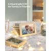 imageSONGMICS 4x6 Collage Picture Frames for Wall Decor 10 Pack Family Photo Collage Frame Set for Gallery Glass Front Assembly Required Ink BlackNatural Beige