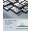 imageSONGMICS 4x6 Collage Picture Frames for Wall Decor 10 Pack Family Photo Collage Frame Set for Gallery Glass Front Assembly Required Ink BlackNavy Blue