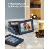 imageSONGMICS 4x6 Collage Picture Frames for Wall Decor 10 Pack Family Photo Collage Frame Set for Gallery Glass Front Assembly Required Ink BlackNavy Blue