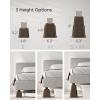 imageSONGMICS Bed Risers 4Pack Furniture Risers Heavy Duty Bed Lifts in Heights of 3 5 or 8 Inches Lifts up to 1300 lb for Sofa Table Legs Extenders Black UCDG001B01Brown