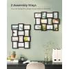 imageSONGMICS Collage Picture Frames 4x6 for Wall Decor Set of 12 Multi Family Photo for Gallery Decor Hanging Display Assembly Required Ink BlackInk Black
