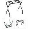 imageSONGMICS Luggage Rack for Guest Room Set of 2 Suitcase Stands Foldable Steel Frame for Hotel Bedroom Holds up to 110 lb 272 x 15 x 205 Inches Black URLR001B02Black