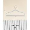 imageSONGMICS Velvet Hangers 30 Pack NonSlip Clothes Hangers Suit Hangers with Shoulder Notches Pants Bar 360 Swivel Hook SpaceSaving for Closet Ink Black UCRF029B03White
