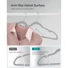 imageSONGMICS Velvet Hangers 30 Pack NonSlip Clothes Hangers Suit Hangers with Shoulder Notches Pants Bar 360 Swivel Hook SpaceSaving for Closet Ink Black UCRF029B03Dove Gray