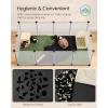 imageSONGMICS 20 Panels Guinea Pig PlaypenRemovable Oxford Fabric MatSmall Animal Pen Pet Fence IndoorDIY Plastic Enclosure for Hamsters Rabbits Hedgehogs 492 x 248 x 165 Inches White ULPC009W01492L x 248W x 165H