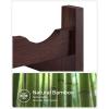 imageSONGMICS 30Bottle Wine Rack 5Tier Freestanding Floor Bamboo Wine Holder Display Stand Shelves Wave Bars Espresso UKWR25BREspresso
