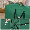imageSONGMICS Christmas Tree Storage Bag Holiday Tree Storage Container up to 75 ft Tree Holder Bag WearResistant 600D Oxford Fabric Lightweight Thick Handles Green URXS003G03Green