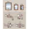 imageSONGMICS Picture Frames Collage Picture Frames Set of 10 Two 8x10 Four 5x7 Four 4x6 Photo Frame for Wall Gallery Decor Table Display Glass Rustic BrownRustic Brown