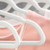 imageSONGMICS Velvet Hangers 50 Pack NonSlip With Rose GoldColored Swivel Hooks Slim SpaceSaving for Closet HeavyDuty White UCRF026W03White