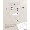 imageSONGMICS 2 Pack Luggage Racks with 2 Removable Laundry Bag Set of 2 Suitcase Stands for Guest Room Foldable for SpaceSaving Storage Steel Frame Hotel Bedroom Black URLR008B02Black