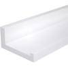 imageSONGMICS Floating Shelves Set of 2 Wall Shelves Ledge 39 x 315 Inches with Front Edge for Picture Frames Books Spice Jars Living Room Bathroom Kitchen Easy Assembly White ULWS080W01315W