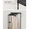 imageSONGMICS Portable Closet Freestanding Closet Organizer Clothes Rack with Shelves Hanging Rods Storage Organizer for Cloakroom Bedroom 488 x 169 x 717 Inches Black URYG026B02Black