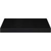 imageSONGMICS Floating Wall Shelf 157 Inches with Metal Bracket for Easy Installation Display Trinkets Picture Frames Potted Plants in The Living Room Entryway Bedroom Black ULWS014B01Black