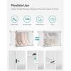 imageSONGMICS Shoe Rack Organizer 10Tier Shoe Storage Cabinet for Closet and Entryway Holds 40 Pairs of Shoes Adjustable White ULPC035W01White