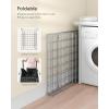 imageSONGMICS Laundry Hamper 238 Gal 90L Laundry Basket Collapsible Clothes Hamper Black and White ULCB190W01Silver  Classic Black