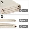 imageSONGMICS Patio Chair Covers Set of 2 Lounge Deep Seat Cover 600D Heavy Duty Outdoor Furniture Cover Waterproof and AntiFadeUGCC06EC