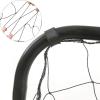 imageSONGMICS Childrens Soccer Goal 12 x 6 Foot in Garden Courtyard Park Beach Metal Pipes and PE Net Quick Assembly Black USZQ366B01V1