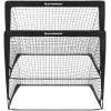 imageSONGMICS Kids Soccer Goals for Backyard 4x3 ft Portable Soccer Nets Training Equipment Toddler Soccer Goal with Carrying Bag for FieldBlack