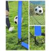 imageSONGMICS Kids Soccer Goals for Backyard 4x3 ft Portable Soccer Nets Training Equipment Toddler Soccer Goal with Carrying Bag for FieldBlue
