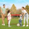 imageSONGMICS Kids Soccer Goals for Backyard 4x3 ft Portable Soccer Nets Training Equipment Toddler Soccer Goal with Carrying Bag for FieldRed