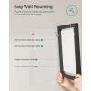 imageSONGMICS Picture Frames Set of 7 Pieces One 11 x 14 Inches Two 8 x 10 Inches Four 6 x 8 Inches with White Mat Real Glass for Multiple Photos Black URPF37BK8 x 10