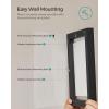 imageSONGMICS Picture Frames Set of 7 Pieces One 11 x 14 Inches Two 8 x 10 Inches Four 6 x 8 Inches with White Mat Real Glass for Multiple Photos Black URPF37BK5 x 7