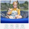 imageSONGMICS Trampoline Pad 8ft 10ft 12ft 14ft 15ft Replacement Trampoline Safety Pad Spring CoverCobalt Blue