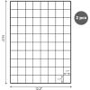 imageSONGMICS Wall Grid for Photo Metal Wall Grid Panel DIY Wire Photo Hanging Display Set of 2 with S Hook Clip Hemp Cord 165 x 122 Inches Black ULPP01HBlack