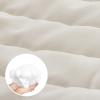imageSONGMICS Hammock Quilted Hammock with Curved Bamboo Spreaders Pillow 787 x 551 Inches Portable Padded Hammock Holds up to 495 lbampnbspGray and Beige Rhombus UGDC034G02Cream  Beige