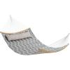 Gray + Beige Rhombus