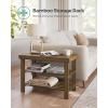 imageSONGMICS Shoe Rack Bench 3Tier Bamboo Shoe Storage Organizer Entryway Bench Holds Up to 286 lb 113 x 276 x 178 Inches for Entryway Bathroom Bedroom Brown ULBS04ZYellow Brown