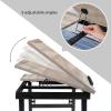 imageSONGMICS Laptop Desk for Bed or Sofa with Tilting Top Breakfast Serving Tray with Folding Legs Fits up to 156 Inches Screen 24269 x 137 x 88126 Inches Rustic Brown ULLD105B01Greige
