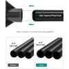 imageSONGMICS Closet Wardrobe Portable Closet for Bedroom Clothes Rail with NonWoven Fabric Cover Clothes Storage Organizer 59 x 177 x 69 Inches 12 Compartments Black ULSF03HTaupe