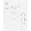 imageSONGMICS Clothes Drying Rack with Sock Clips Metal Laundry Rack Foldable SpaceSaving FreeStanding Airer with 2 HeightAdjustable Gullwings Indoor Outdoor Use Silver and White ULLR052W01White  Green