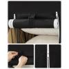 imageSONGMICS Portable Closet Clothes Storage Organizer with 6 Shelves 1 Clothes Hanging Rail NonWoven Fabric Closet Metal Frame 346 x 177 x 661 Inches Grey URYG84GYBlack