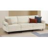 imageSONGMICS HOME Modular Sectional Sofa Convertible 5Seat UShaped Couch with Ottoman Deep Seat Sectional Couches for Living Room Slate Gray ULCS063G01Cream White