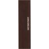imageSONGMICS Mirror Jewelry Cabinet Armoire Wall or Door Mounted Jewelry Storage Hanging Lockable Frameless with 2 Plastic Cosmetic Organizers Gift Idea Black UJJC001B01Brown
