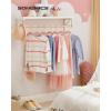 imageSONGMICS Baby Kids Hangers 50 Pack for Closet 118 x 81 Inches Rose Gold 360 Swivel Hooks SpaceSaving Clothes Velvet Hangers for Nursery NonSlip Jelly Pink UCRF027P01Pink