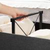 imageSONGMICS MAZIE Collection  43 Inches Storage Ottoman Foldable Storage Bench with Flipping Lid 660 lb Load Capacity for Entryway Living Room Bedroom Dark Gray ULSF76GYZSlate Gray