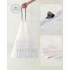 imageSONGMICS Trash Bags for 8Gallon 30L Trash Cans 90 Count Drawstring Kitchen Garbage Bags PreSeparated Liner Code 30A 2 Rolls White UKRB30A024