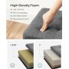 imageSONGMICS Storage Ottoman Bench Foldable Foot Rest with Legs 15 x 30 x 152 Inches End of Bed Bench Storage Chest Load up to 660 lb for Living Room Bedroom Entryway Slate Gray ULSF16GYZDark Gray
