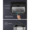 imageSONGMICS Motion Sensor Trash Can 13 Gallon Automatic Garbage Can with SoftClose Lid and Bag Retainer Ring Stainless Steel Touchless Kitchen Trash Bin 15 Trash Bags Included Silver ULTB610E50Silver
