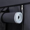 imageSONGMICS 43 Inch Portable Clothes Closet Wardrobe with NonWoven Fabric and Hanging Rod Quick and Easy to Assemble Gray ULSF007G