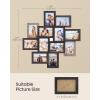 imageSONGMICS 4x6 Collage Picture Frames 12Pack Photo Collage Frame for Wall Decor Glass Front Assembly Required Maroon Brown Heather Greige Ash BlackMaroon Brown  Heather Greige  Ash Black