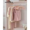 imageSONGMICS Velvet Hangers 50 Pack NonSlip Clothes Hangers 17 x 83 Inches Coat Hangers with Wide Shoulder Notches Pants Bar 360 Swivel Hook SpaceSaving for Closet Ink Black UCRF039B03Coral Pink